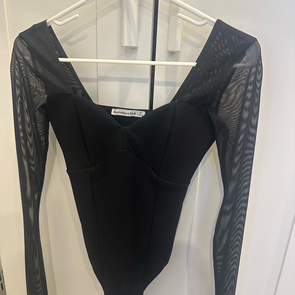 Abercrombie & Fitch Black Bodysuit